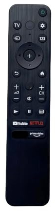 Nouvelle télécommande Compatible avec la Smart TV Sony XR-55A84K XR-55A80K XR-55A80CK XR-55X90K XR-55X92K XR-55A83K XR-55A95K XR-55X90CK