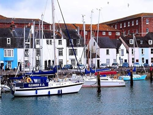 1000 Pieces Puzzles Classi Jigsaw Puzzle - Weymouth Dorset Picture Landscape Jigsaws Toys Very Good Educational Jigsaw Game Adult 38x26cm