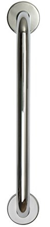 450 mm Safety Support Rail Stainless Steel Chrome Grab Bar for Bathroom | Stainless Steel | Modern Safety Support Rail for Bathrooms | 100kg Capacity | Concealed Fixings