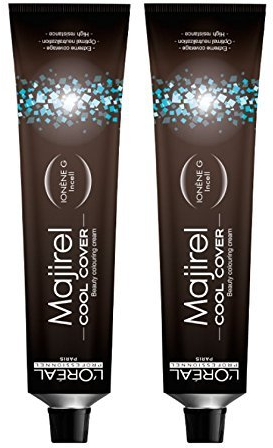 Loreal Majirel Cool Cover 2 unidades 50 ml 7,1 CC rubio medio ceniza