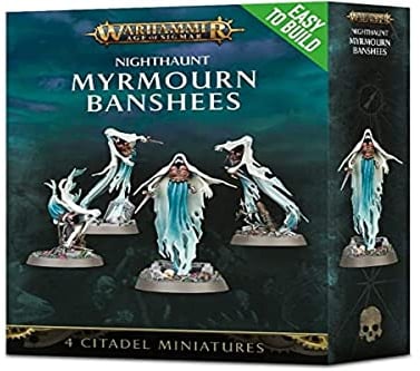 Games Workshop Warhammer AoS - Fácil de Construir: Nighthaunt Myrmourn Banshee