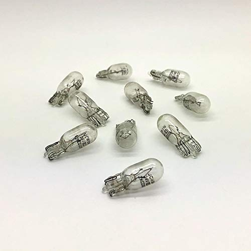10 x 507 W5W Push Fit Side Tail Interior Number Plate Truck Lorry Bulb 24v 5w