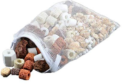 EsportsMJJ 10 in 1 Fish Tank Teichbiologische Ringe Bio Balls Group Filter Media 400g/Bag