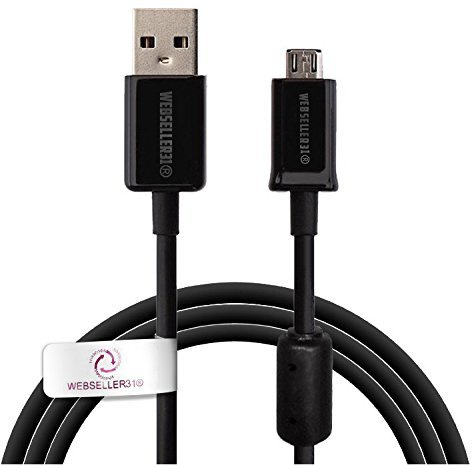 WEBSELLER31 USB Battery Charger & Data Cable Lead For Amazon Kindle Fire HD 8.9 2nd Generation B0C9,B0CA,B0CB,B0CC