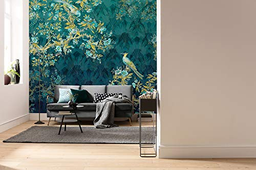 Komar Vlies Fototapete PARADIS | Tapete, XXL, Dekoration, Jugendstil, Schlafzimmer, Wohnzimmer, Büro, Flur | Größe 350 x 260 cm (Breite x Höhe) | HX7-056