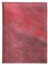 Clairefontaine 410074C - Porte-Passeport, Protège Passeport en Véritable Cuir d'Agneau, Rouge brillant