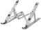 LogiLink AA0134 Notebook Stand, Foldable, Suitable for 10-16 Inch Laptops and Tablets, Silver