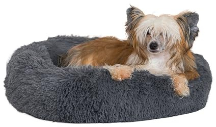 Karlie Agnes, Hundebetten, Polyester, Grau, 58,5x58,5x14 cm