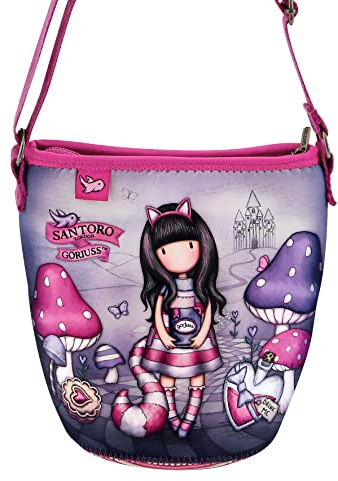 safta Unisex Kinder 885GJ05 Gorjuss Neoprentasche Cheshire Cat, bunt, Medium
