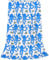 OUYTXBS Monkeys leichte und Bequeme, ultraweiche, warme Micro-Fleece-Decke, für Bett, Couch, Wohnzimmer, 152,4 x 127 cm, Blau