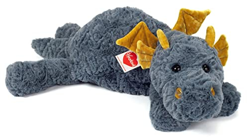Teddy Hermann 93944 Drache Lottie 48 cm, Kuscheltier, Plüschtier
