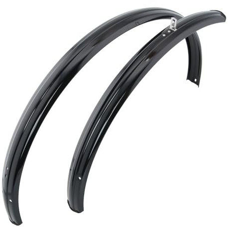 Büchel Unisex – Erwachsene Schutzblechgarnitur-03411436 Schutzblechgarnitur, Schwarz, 28 x 1.75, 55 mm
