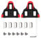 KEO Grip Fahrrad-Cleats kompatibel mit Cleats, KEO Grip Fahrrad-Cleats mit Memory-Positionier-Funktion - Kompatibel mit Allen auf dem Markt erhältlichen Pedalen - Anti-Rutsch TPU Oberfläche