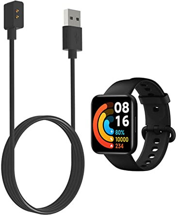 Cargador de Reloj Inteligente Magnético, Repuesto de Cable de Carga USB Compatible con Redmi Watch 2, Watch 2 Lite, para Redmi Smart Band Pro