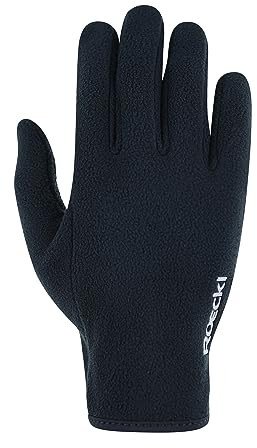 Roeckl Sports Reithandschuh WARGA, Freizeit Winter Handschuh, Schwarz 6.5