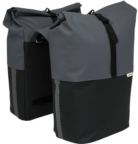 New Looxs Tasche Nyborg Double Dark Grey Black