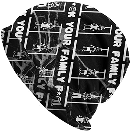 934 Wintermützen FCK Your Sticker Family Laufmützen Unisex Beanie Warme Beanie Winter Mütze Für Damen Herren Damen