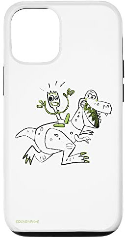 Hülle für iPhone 14 Pro Disney und Pixars Toy Story 4 Forky Rides Rex Sketch