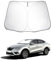 SKTU Parasol para Coche Compatible con Renαult Arkana 2021-2024 Parasoles Coche Delantero Plegable con Protección UV