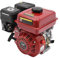 JAYEUW Motor de gasolina a gas, 4 tiempos, 7,5 HP, motor de gasolina, motor de kart, generador portátil a gas, arranque por cable (rojo)