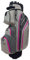 Tour Made Golfbag Cartbag ohne Schlägerklappern I großes Kühlfach I Herren & Damen I Golf Bag mit Organizer I durchgängige Schlägerfächer (Grey-Pink)