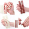 Gels Nails Wraps Semi Cured Nails Polish Wraps Korean Gels Nails Stickers Gels Nails Strips Nails Art Decoration