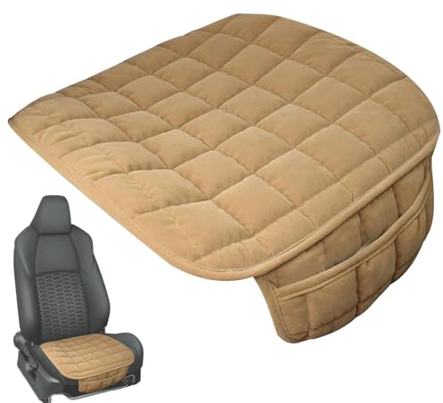 Autositzkissen - Autositzkissen | Stuhlkissen | Auto Keilsitzkissen | Wintersitzschoner für Fahrersitz | Stuhlnutzung