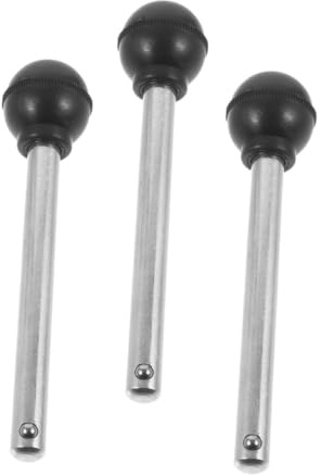 MAGICLULU Kugelkopf Sicherheitsstift 10mm 3 Stück Eisen für Fitnessgeräte