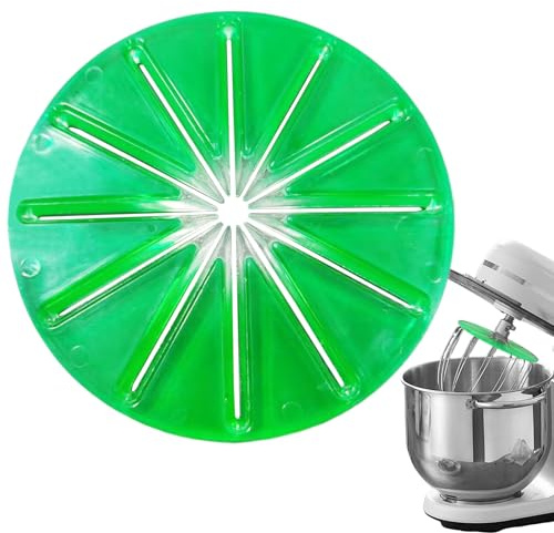 Spritzschutz Schüssel Mixer, Spritzschutz Für 6-Draht-Schneebesen, Abdeckung Rührschüssel, Schutz Vor Spritzern Beim Mixen, Rühren Und Sahne Schlagen – Langlebig Und Pflegeleicht 14,5x14,5x0,5 Cm