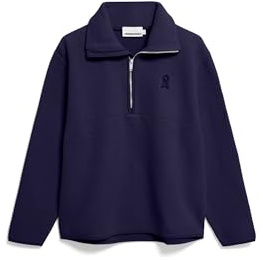 ARMEDANGELS Damen Fleece-Sweatshirt aus Bio-Baumwolle HAARLEENAA Oversized Fit