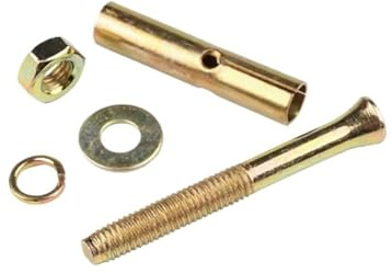 Tasselli ad espansione Viti ad espansione a mezzo dente M6 M8 M10 M12 M14 M16 M18 M20 Bulloni di ancoraggio for calcestruzzo Bullone a gancio(M10x60 10PCS)