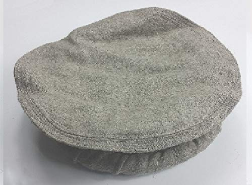 HEUK PAKOL PAKUL AFGHAN Donut Mütze Barett Chitral Chitrali Pashtun – CB107, grau, Einheitsgröße