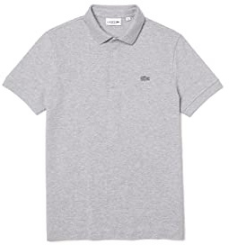 Lacoste Paris Polo Regular Fit Homme Argent Chine XS
