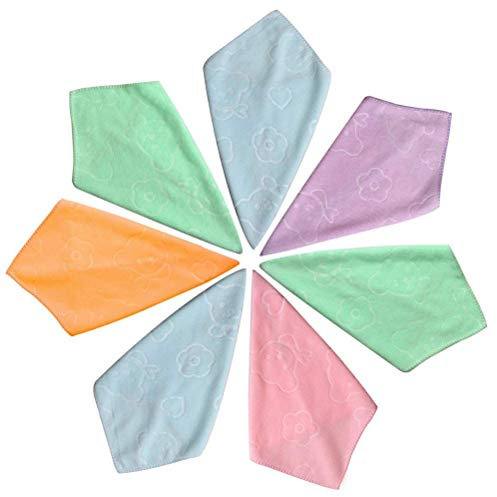 25 Stk. Baby-Mikrofasertuch zur Reinigung von Gesicht, Händen, Körper, Babytüchern, Waschlappen, Handtüchern Ideal für weiche Babyhaut