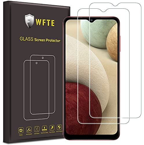 WFTE [2 Stück Schutzfolie für Samsung Galaxy A05S/A05 Panzerglas Glasfolie 9H Härte, Anti-Kratzen, Anti-Bläschen Displayschutzfolien Panzer Schutz Glas für Galaxy A05S