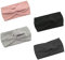 Voarge 4 Stück Haarband Damen Kopftuch Kopfband Stirnband mit Schleife aus Baumwolle Knoten Haarbänder(Schwarz/Grau/Pink/Dunkelgrau)