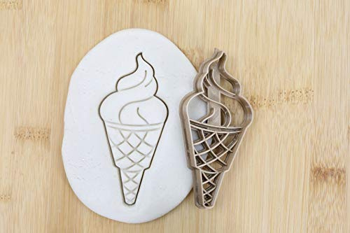 Cookie Cutter Fondant Keksstempel/Ausstechform Keksausstecher Plätzchen Eis softeis ca. 8cm