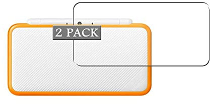 Vaxson 2 Stück Rückseite Schutzfolie, kompatibel mit Nintendo New 2DS XL New 2DS LL, Backcover Skin TPU Folie Haut [nicht gehärtetem Glas Displayschutzfolie ] Neue