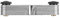 Radienlehre, R 1-7mm Legierter Stahl Radiuslehre, Konkav-konvexer Bogenradiuslehre, für Konkave und Konvexe Oberflächen