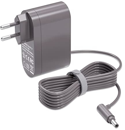 POANES Cargador de aspiradora de 26,1 V, repuesto para Dyson V8 V7 V6, cable de carga absoluto para Dyson Animal Fluffy SV03 SV04 SV05 SV06 SV07 DC58 DC59 DC60 DC61 DC62 DC72 fuente de alimentación