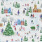 STAR Geschenkpapier 70cm x 2m Rolle mit Weihnachtsmotiv (Weihnachtshof)