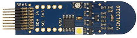 Vishay EVAL BOARD, AMBIENT LIGHT SENSOR, Sensing Analog Development Kits, Qty.1 | VEML3328-SB