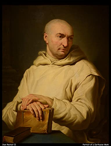 jean restout ii portrait of a carthusian monk jpb 18718220134 o 1 Poster A1 - Filmkunstposter in verschiedenen Größen für Wohn- oder Schlafzimmerideen. Randlose Kultfilmbilder, klassische ikonische 7