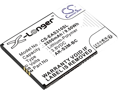 Cameron Sino 2500mAh Batteria Ricambio per Emporia Smart.3 Mini, Smart.4