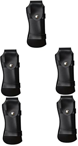 Cabilock 5 Pezzi Taglierina Portatile Gancio Manica per Uomo Accessorio da Cucina Taglierina in Pelle Pu Design Semplice E Robusto
