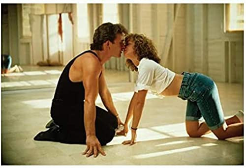 Poster Dirty Dancing Poster, Vintage-Filmposter, Wandkunst, Bilder, Poster Und Drucke, Leinwandgemälde, Heimdekoration 50X70Cm Kein Rahmen