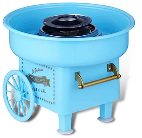 UZIAH Macchina Elettrica per Zucchero Filato, Macchina per Zucchero Filato retrò, per Zucchero O Caramelle Dure, per Feste Natalizie di Compleanno