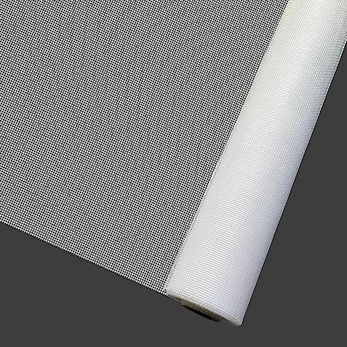 Fliegengitter Fliegennetz Fenster 100 x 400 cm Dachfenster Ersatznetz Hochwertiger Glasfaser-Bildschirm für Balkontür Dachfenster Weiß