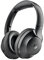 NGS Artica Shake - Auriculares con Cancelación de Ruidos (ANC) de Diadema Inalámbricos, Compatibles con la Tecnología Bluetooth, Orejeras Giratorias, Micrófono Integrado, Negro
