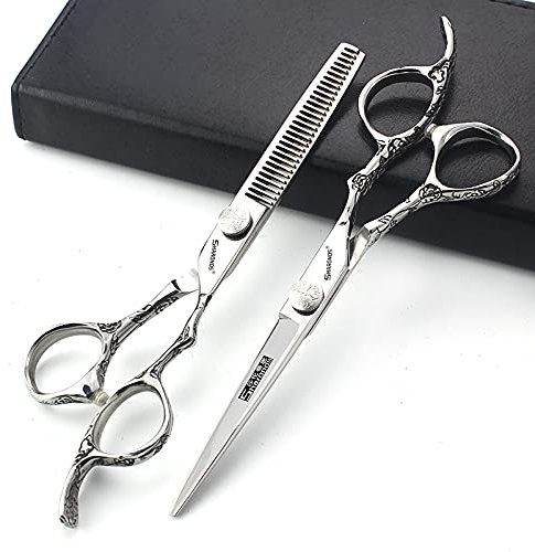 SHARONDS Haarschneider 6/7/8-Zoll professionelle Haarschneider für Haarschnitt-Sets (7 Zoll -2Stück)